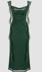Elegant Green Shinny Evening Gown Formal Dresses Prom Dresses S6475