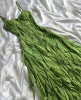 Spaghetti Straps Sleeveless Long Formal Party Dress Chiffon Long Prom Dress S5921