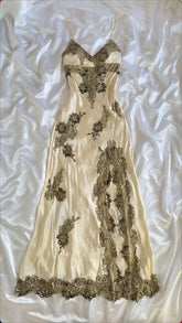 Sexy V Neck Lace Appliques Long Prom Dress Party Dress S6453