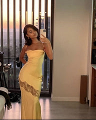 Sexy Spaghetti Strap Party Dress Backless Women Formal Dresses S6234