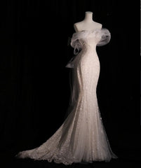 Off The Shoulder Wedding Dresses Long Bridal Gowns S6562
