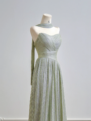 Mint green strapless fitted long ball gown R8153