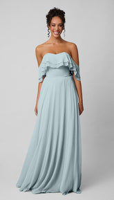 Kennedy Blue Allison Platinum Bridesmaid Dress