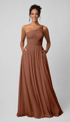 Kennedy Blue Athena Platinum Bridesmaid Dress