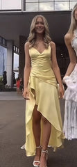Yellow Prom Dresses,Evening Gown,Party Dresses,Formal Dress S3490