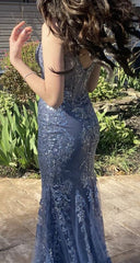 Mermaid long evening dress formal dress party dress prom dress graduaiton dresses S6978