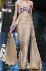 Elegant Strapless Long Formal Dress Evening Dresses S7111