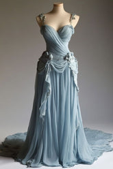 Vintage Sweetheart Long Prom Dress Evening Dress S7130
