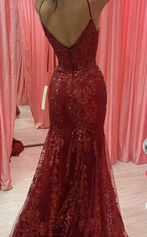 Mermaid long evening dress formal dress party dress prom dress graduaiton dresses S6978