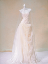 Pink tube top waist slim hip sexy long dress bridal gown R5730