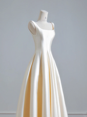 Champagne-colored halter-neck fitted long ball gown R8142