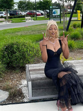 Junior prom Dress, Black Long Formal Dress S5288