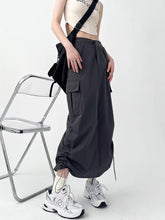 Workwear skirt, long autumn skirt, long skirt S3415