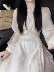 French dress long skirt S3469