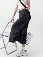 Workwear skirt, long autumn skirt, long skirt S3415