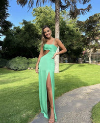 Green Formal Evening Dresses Long Prom Dresses S3814