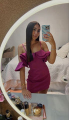 Short Party Dress, Homecoming Dress Formal Dress S3619