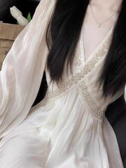 French dress long skirt S3469