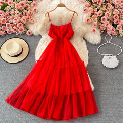 backless dress beach dress elegant long skirt S4353