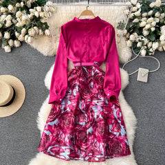 elegant dress for women elegant lady dress long skirt S4508