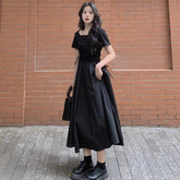 A-line Dress Women's Design Long Skirt women plus size S3466