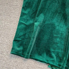 Fashionable sexy long-sleeved dress long skirt velvet V-neck dress S3964