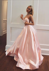 Pink Long Prom Dresses Formal Graduation Evening Dresses S2112