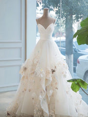 Gorgeous Lace Evening Dresses Long Prom Dresses Wedding Dress S1603