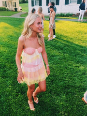 Mini dress Short Prom Party Dress S966