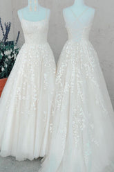 Ivory Long Prom Dress S1900