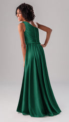 Kennedy Blue Athena Luxe Satin Bridesmaid Dress