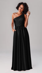 Kennedy Blue Athena Luxe Satin Bridesmaid Dress