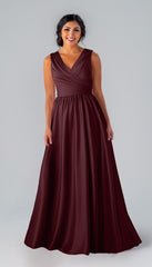 Kennedy Blue Brittany Luxe Satin Bridesmaid Dress