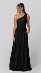 Kennedy Blue Eloise Luxe Satin Bridesmaid Dress