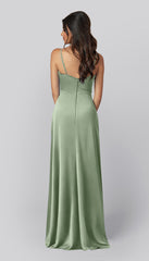 Kennedy Blue Felicity Luxe Satin Bridesmaid Dress