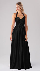 Kennedy Blue Ginger Luxe Satin Bridesmaid Dress