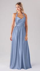Kennedy Blue Ginger Luxe Satin Bridesmaid Dress