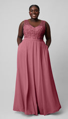 Kennedy Blue Natalie - Beaded Bridesmaid Dress