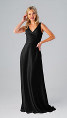 Kennedy Blue Kristen Luxe Satin Bridesmaid Dress
