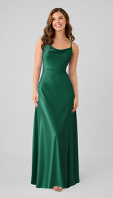 Kennedy Blue Miller Luxe Satin Bridesmaid Dress