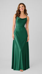 Kennedy Blue Miller Luxe Satin Bridesmaid Dress