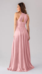 Kennedy Blue Milly Luxe Satin Bridesmaid Dress