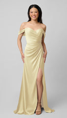 Kennedy Blue Milo Luxe Satin Bridesmaid Dress