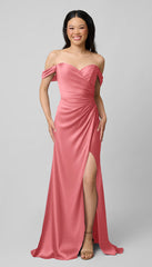 Kennedy Blue Milo Luxe Satin Bridesmaid Dress