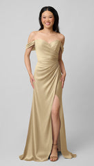 Kennedy Blue Milo Luxe Satin Bridesmaid Dress
