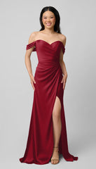 Kennedy Blue Milo Luxe Satin Bridesmaid Dress