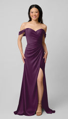 Kennedy Blue Milo Luxe Satin Bridesmaid Dress