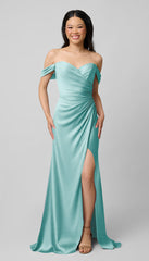 Kennedy Blue Milo Luxe Satin Bridesmaid Dress