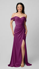 Kennedy Blue Milo Luxe Satin Bridesmaid Dress