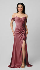 Kennedy Blue Milo Luxe Satin Bridesmaid Dress